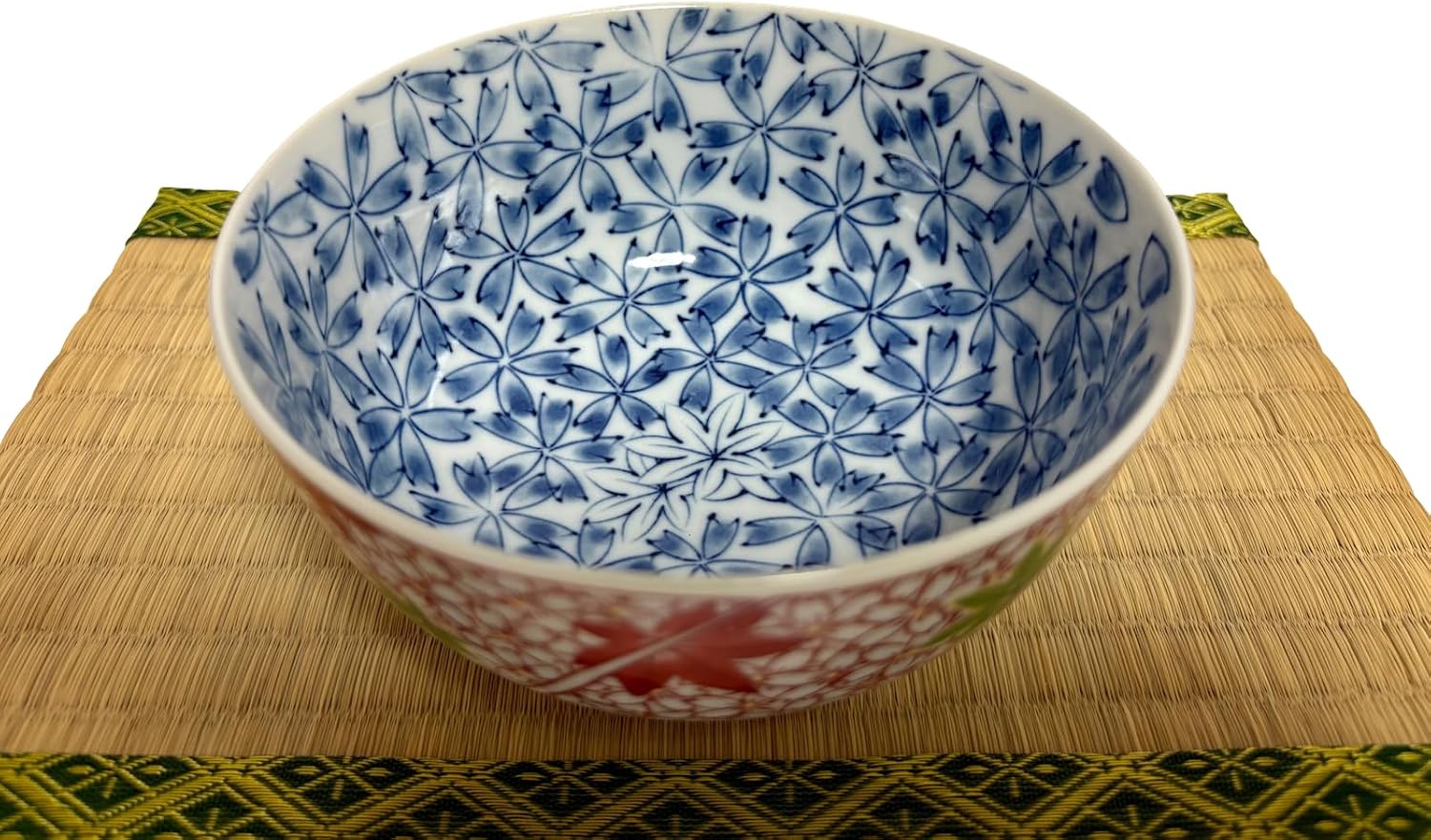 Japanese Mino Ware Ceramic Large rice bowl, Donburi,5.5 Inches Diameter, 23.7 Fluid Ounces Multipurpose Bowl from Japan (Spring and Autumn)