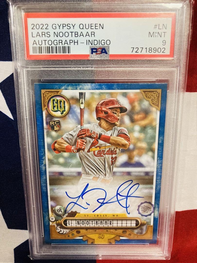 Topps Lars Nootbaar ラーズ ヌートバー Auto サイン