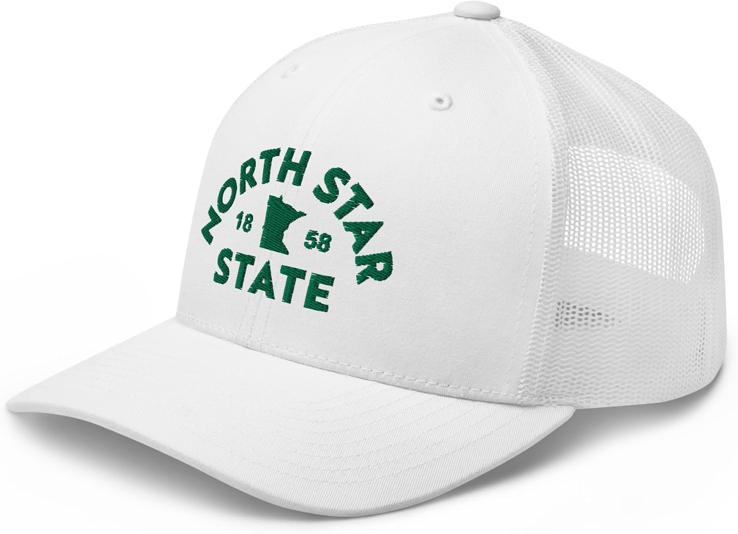 Retro Minnesota North Star State Hat Mesh Trucker Hat Cap