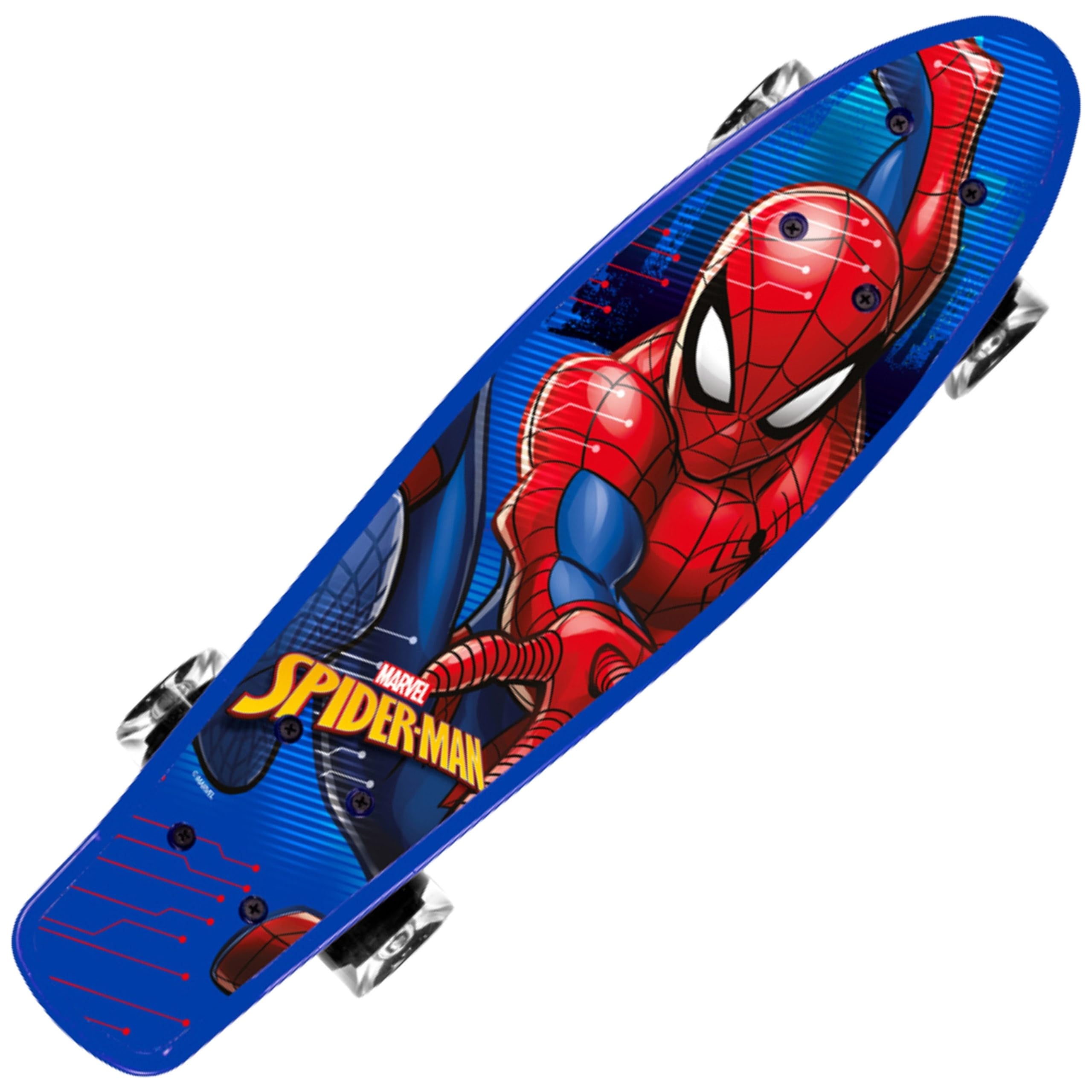 Fish-Skateboard 55 cm, Planche antidérapante, légère, Stable de 20 à 50 kg