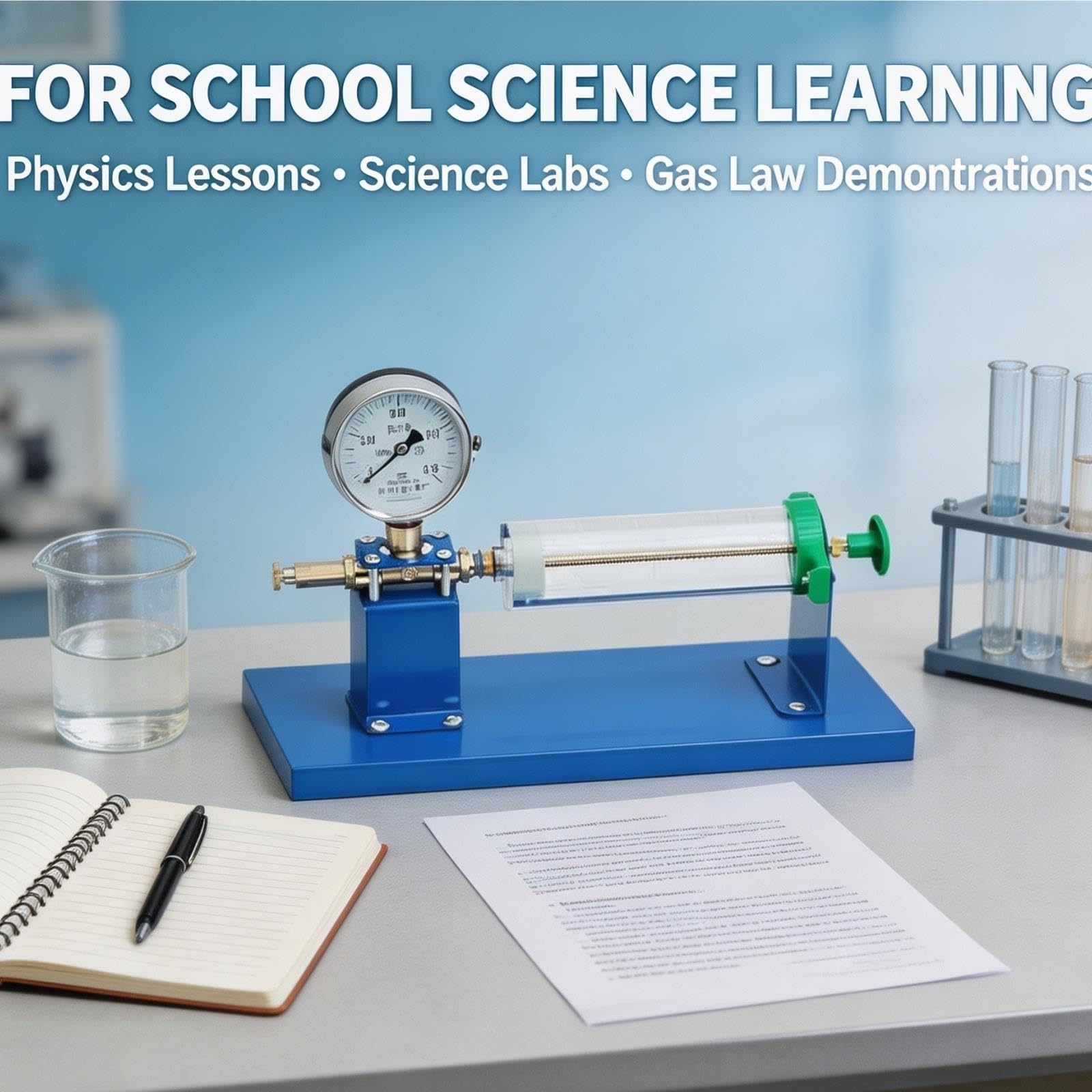 Instrumento Enseñanza del Experimento Física Demostrador La Ley Boyle