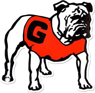 Steel Magnet Georgia Vintage Standing Bulldog