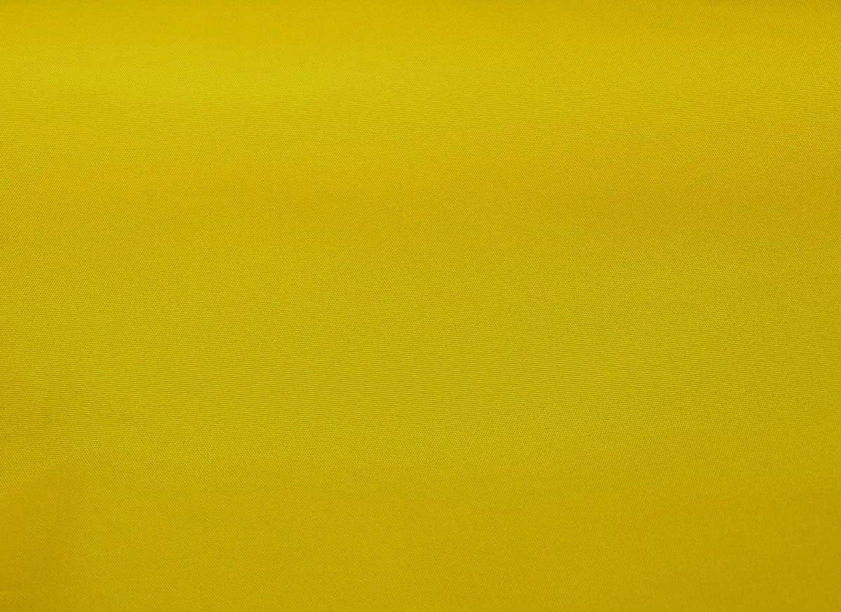 Outdoor Water Resistant Canvas Fabric (Yellow/Gold)