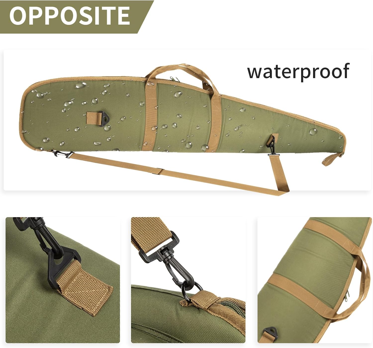 Classic Tactical Soft Rifle Case Adjustable Shoulder Strap Suitable for Hunting Shooting Gun Cases for Rifles