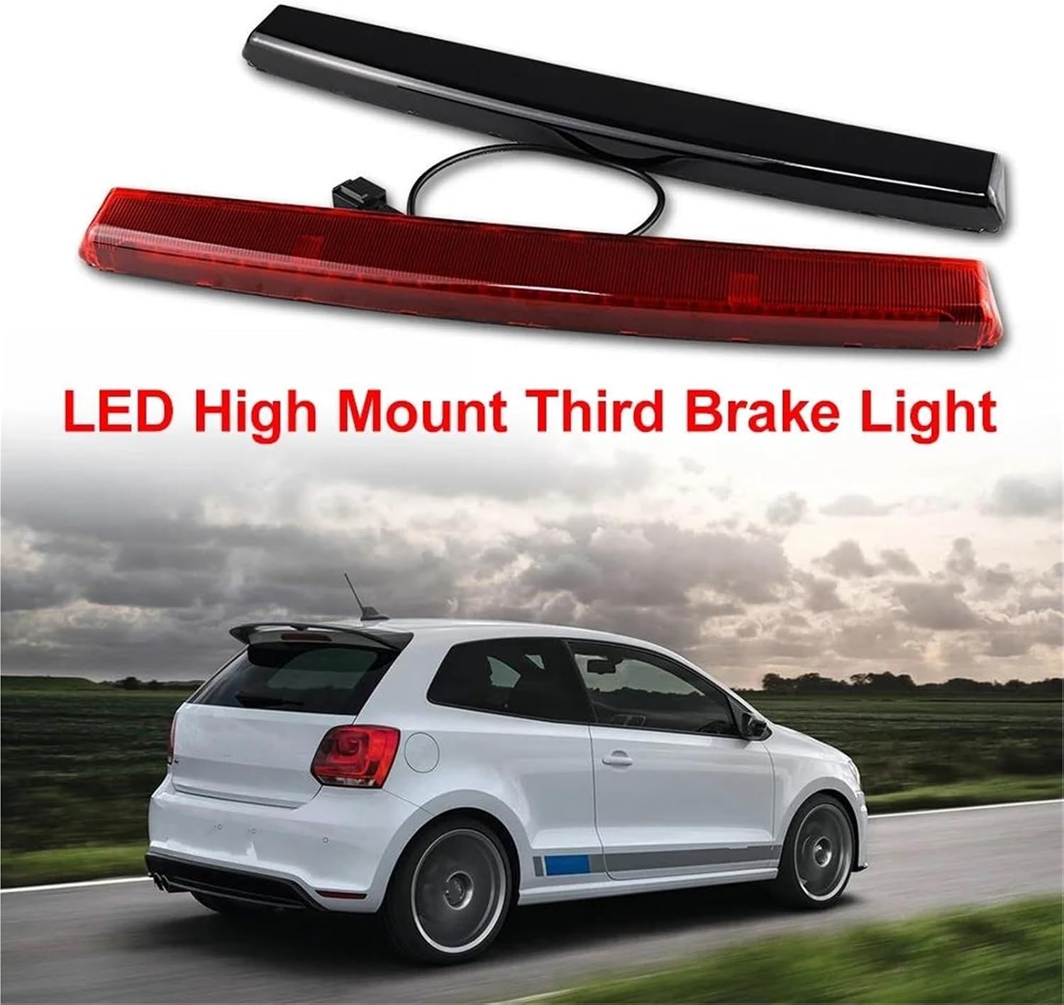 High Level Brake Light Car LED Tail Light High Mount Third 3rd Brake Taillight Rear Stop Lamp For Expedition 2003-2016 image 2