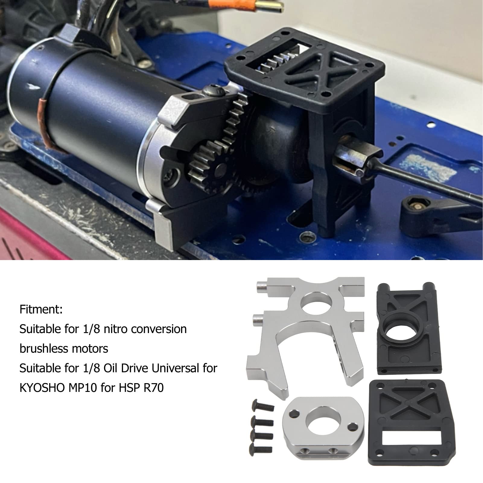 Staffa Supporto Motore Per Barca RC 36/40 Mm &ndash; Adatta Per Motore Brushless Elettrico