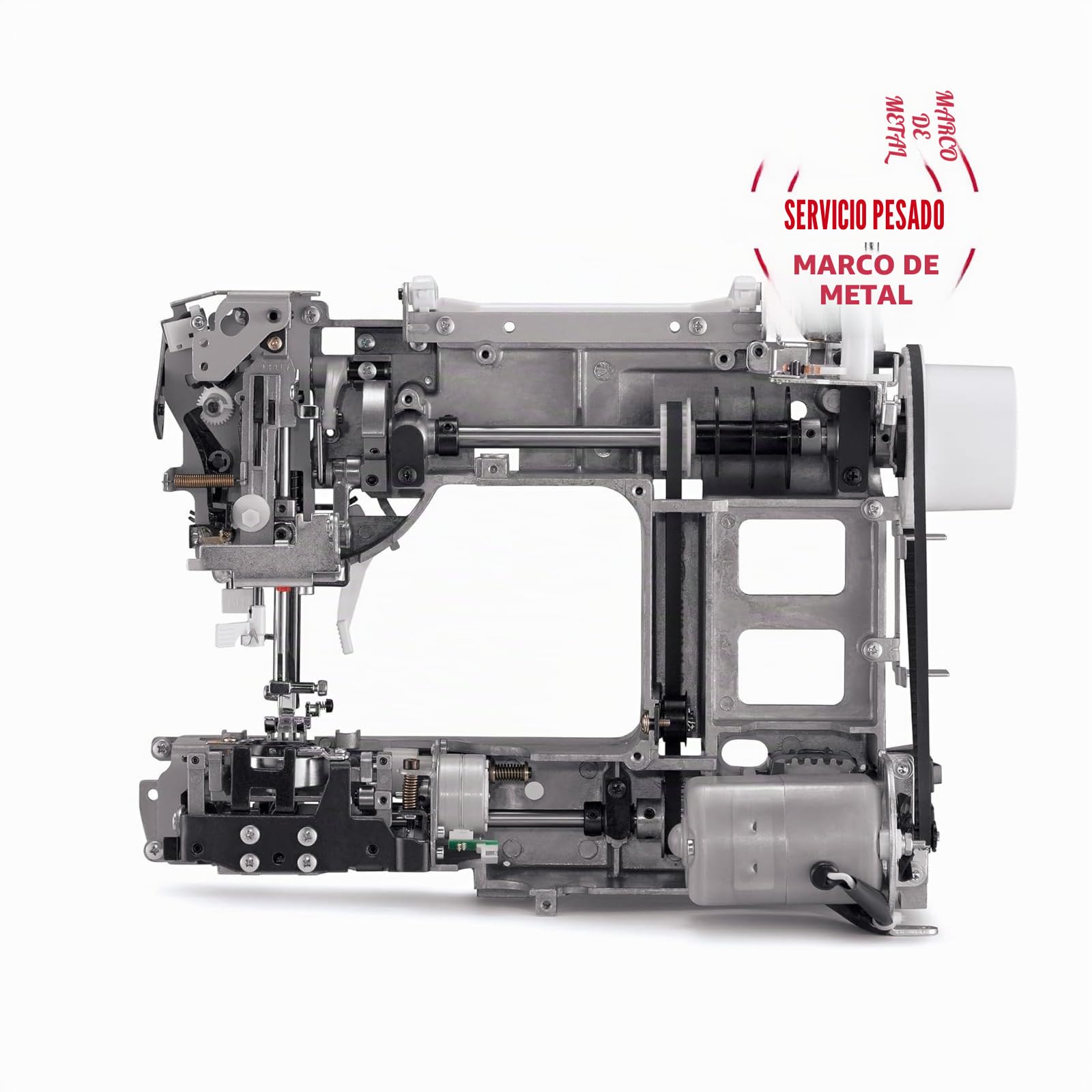 Singer Prisma Heavy Duty 4411 Máquina de Coser Mecánica, 11 Puntadas, Motor Potente, Alta Velocidad, Estructura Metálica, Ideal para Tejidos Gruesos y Jeans