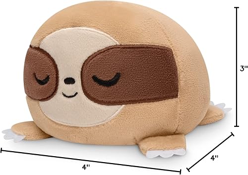 Miniatura 8 de TeeTurtle - El peluche reversible original de perezoso - Super Dad - Bonitos animales de peluche sensoriales que muestran tu estado de ánimo -