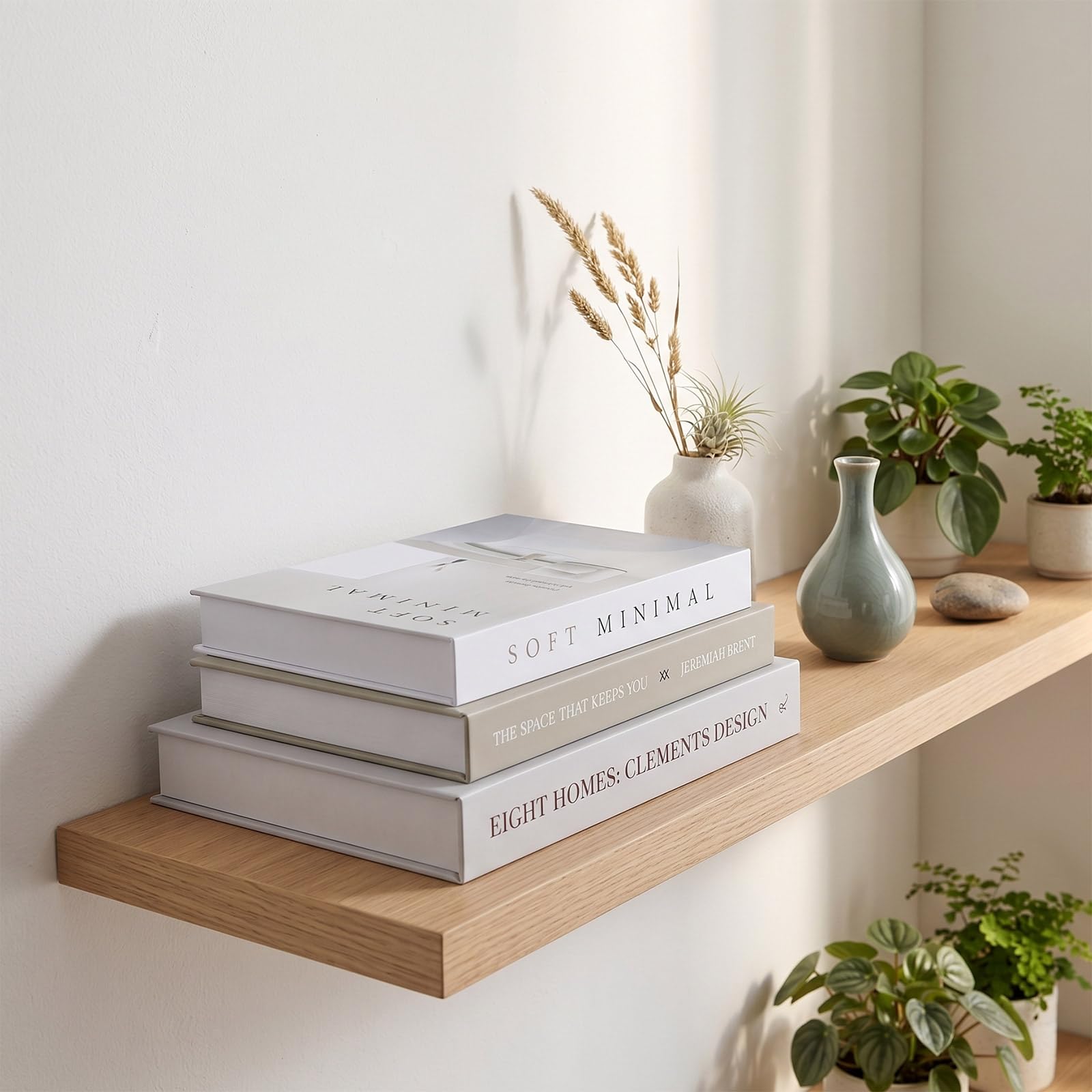 Decorative Books for Home Decor - Modern Coffee Table Books for Display - Minimalist Aesthetic Faux Books for Shelf, Mantle & Living Room