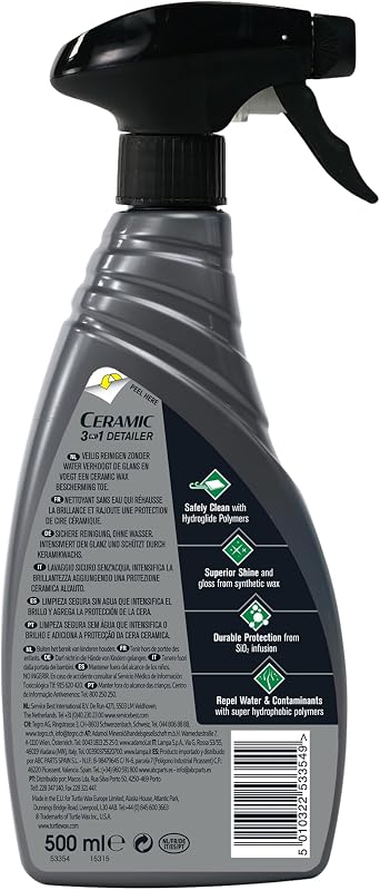 Turtle Wax Ceramic 3in1 Details 500 Ml
