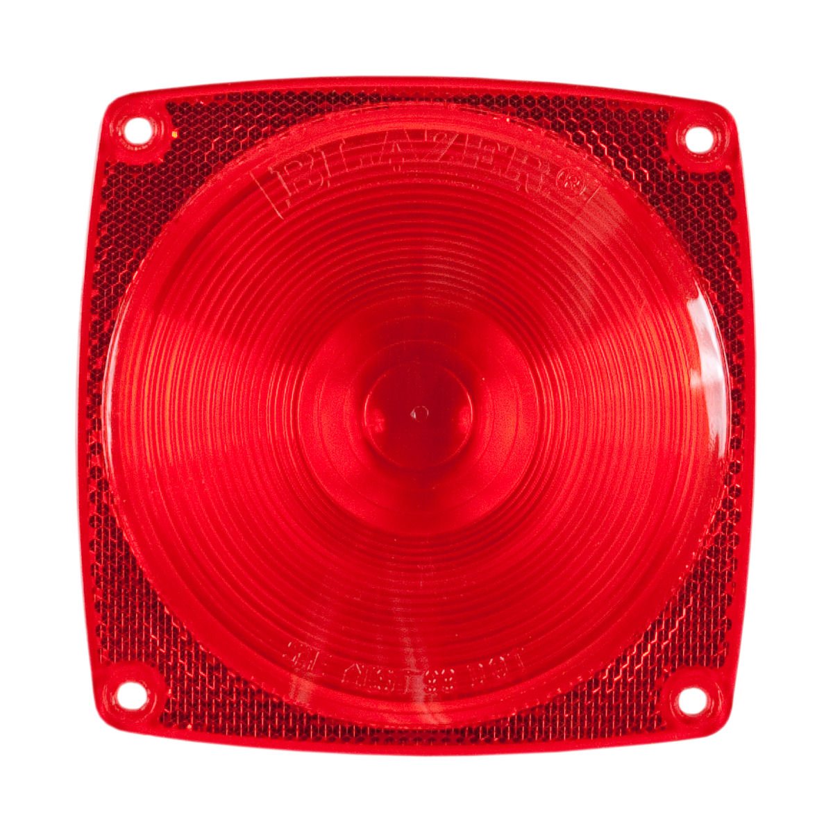 Blazer InternationalBlazer B983 Stop/Tail/Turn Light Replacement Lens - Square - Red