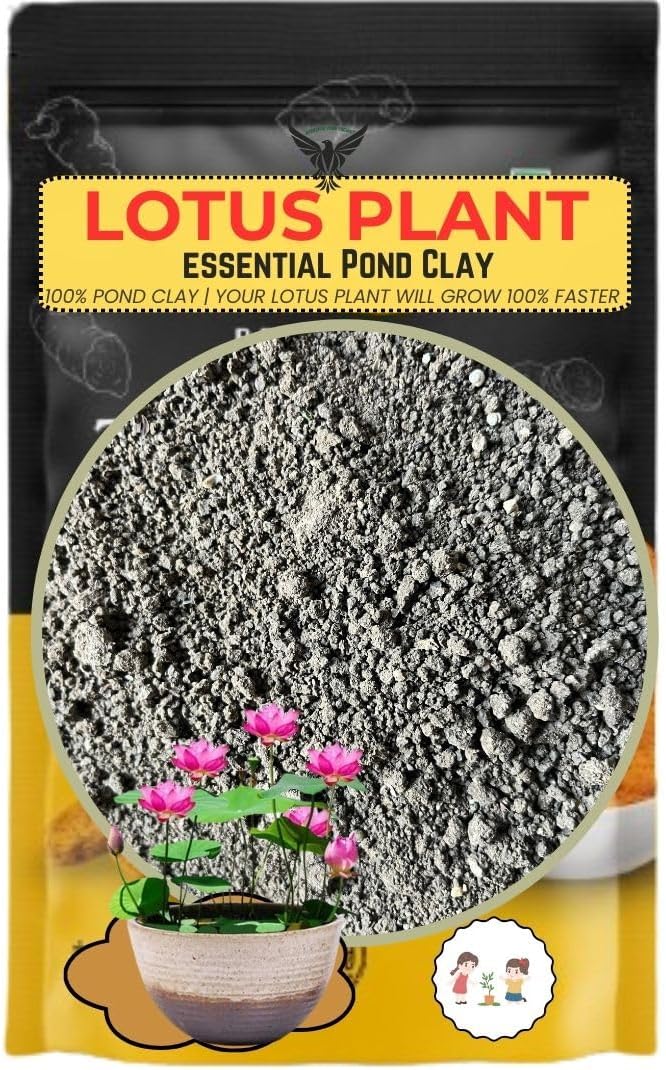 Lotus Plant Essential Potting Soil Mix| for Large Amount of Flower Blooming Enhancement | Specialized Fertilizer for Stunning Lotus Gardens (3000, Grams)
