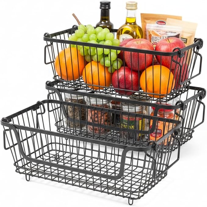 Cestos Organizadores Empilháveis