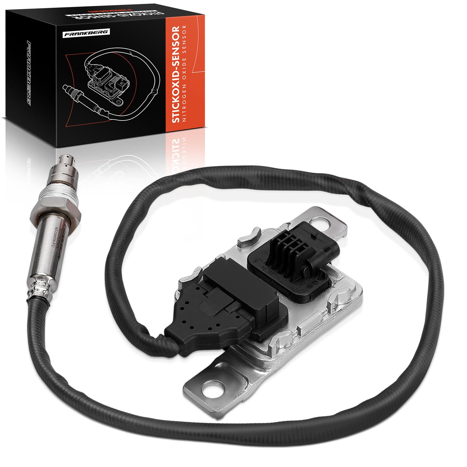 Frankberg Noxsensor Klopfsensor Sensor 5-polig Kompatibel mit T.o.u.a.r.e.g 7P5 7P6 3.0 V6 TDI 4.2 V8 TDI 2010-2018 Replace# 059907807AA,059907807AC