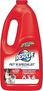 Pet Specialist Carpet Cleaner, Stain Remover and Odor eliminator, Floor and Upholstery Cleaner, refill for trigger, 60 oz