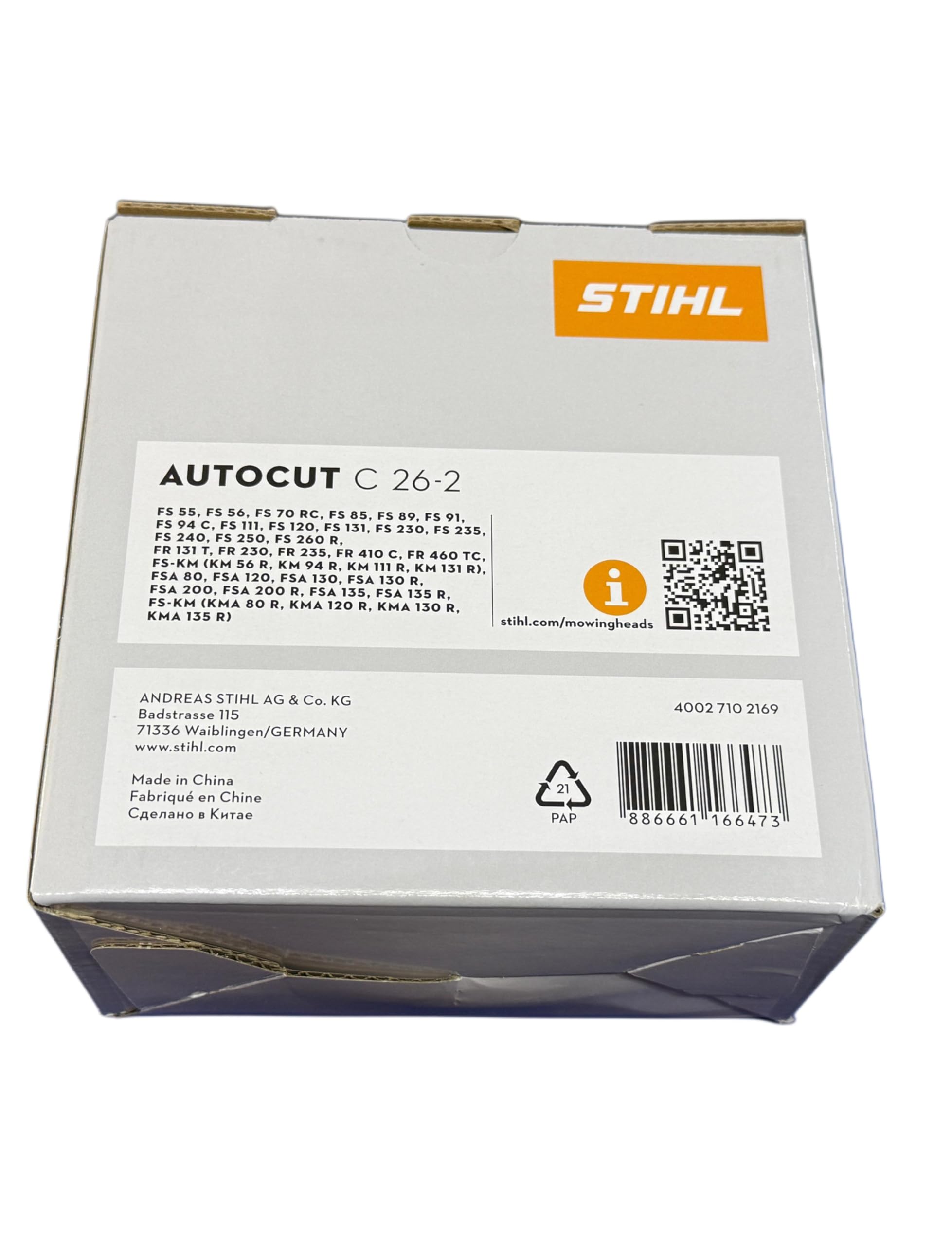 2x Mähkopf Spulen Für 26-2 - Nylonfaden Ersatz 4002 740 6900