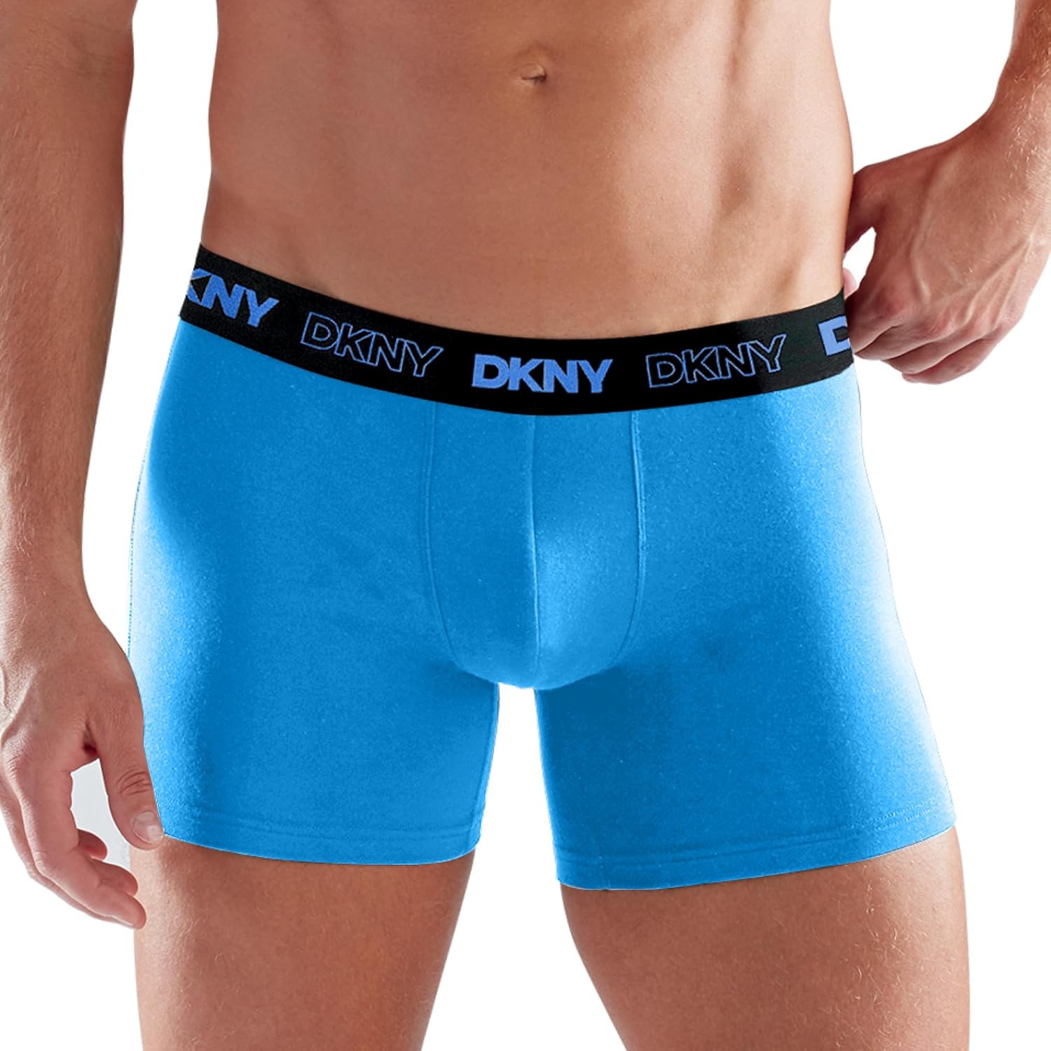 DKNY Mens Eco-Active Soft Boxer Briefs Underwear 3-Pack - Image 4