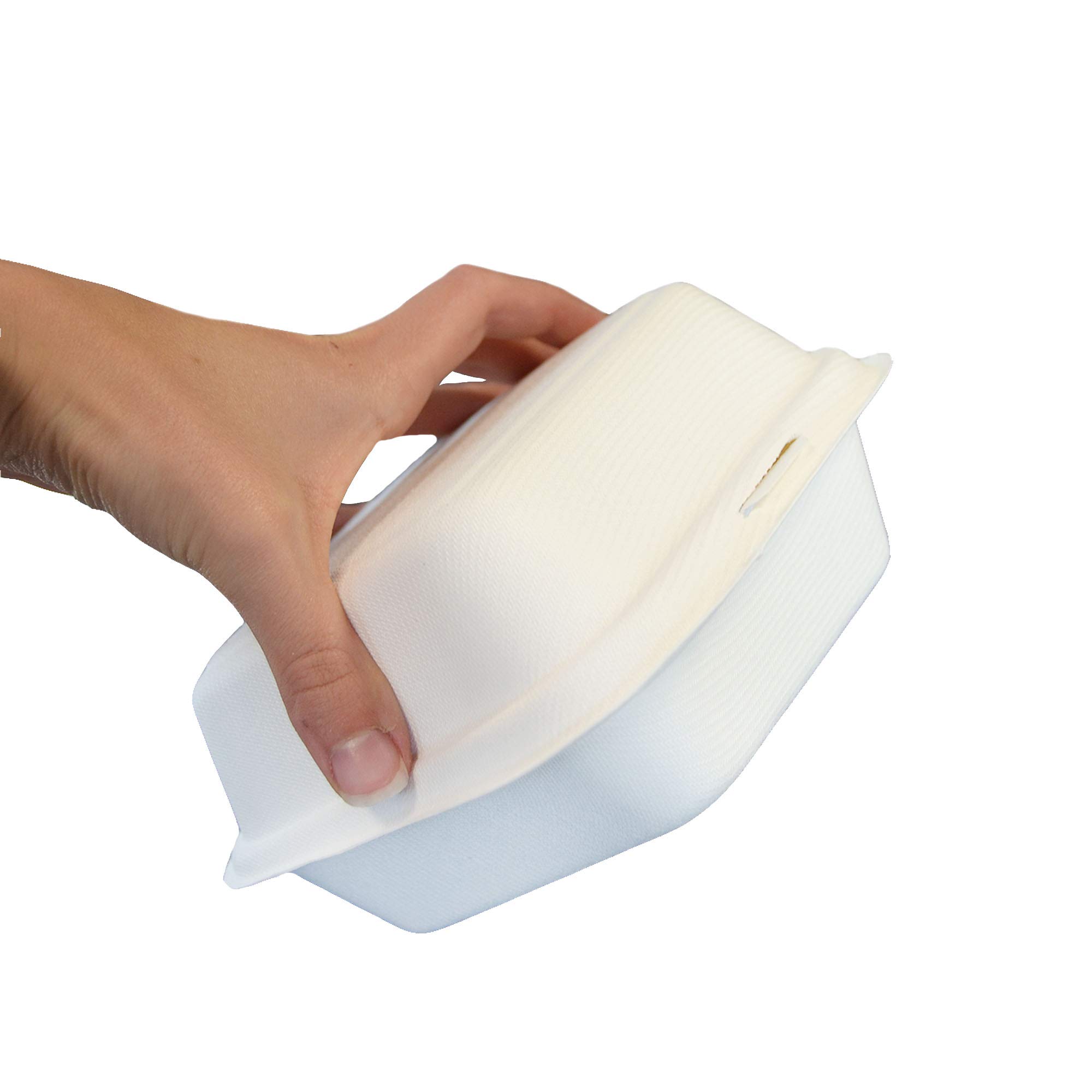 PZ 50 VASCHETTA RICHIUDIBILE IN POLPA DI CELLULOSA BIO COMP 15 x 15 x H 8,5 CM IDEALE PER L'ASPORTO DI CIBI COME SUSHI, FRITTI,HAMBURGER E PATATINE