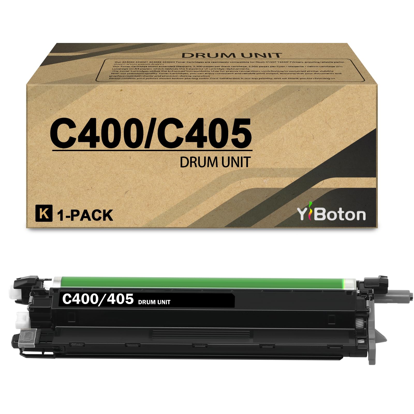 C400 C405 Black Imaging Drum Replacement for Xerox 108R01121 Drum Unit Compatible for Xerox Versalink C400 C405 Phaser 6600 6605 Workcentre 6655 Printer Drum
