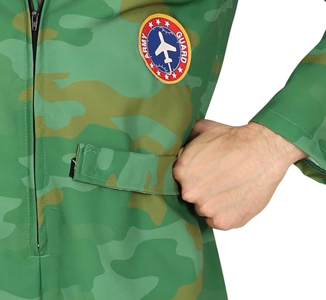 Foto 6 de 6 de FIESTAS GUIRCA Disfraz de piloto de avión de combate para hombre