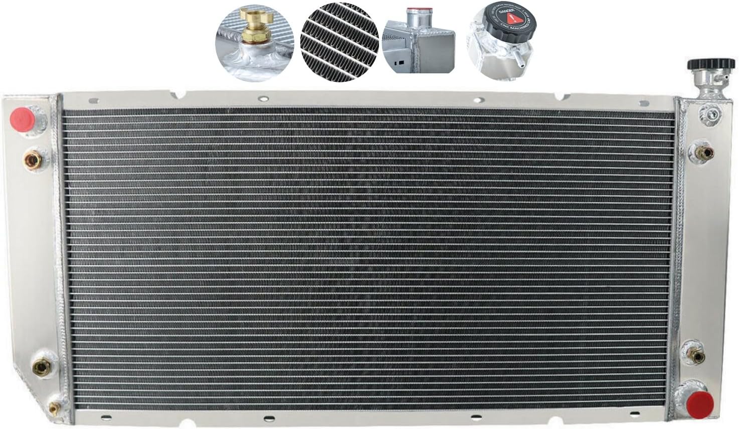 Amazon.com: RadySpeed 3 Row Aluminum Radiator For 1994-1999 Chevy/GMC C ...