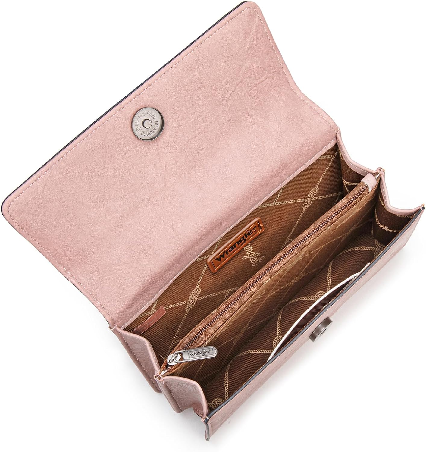 Wrangler Crossbody Purse for Women Shoulder Bag Vintage Wallets with Chain Strap - Image 4