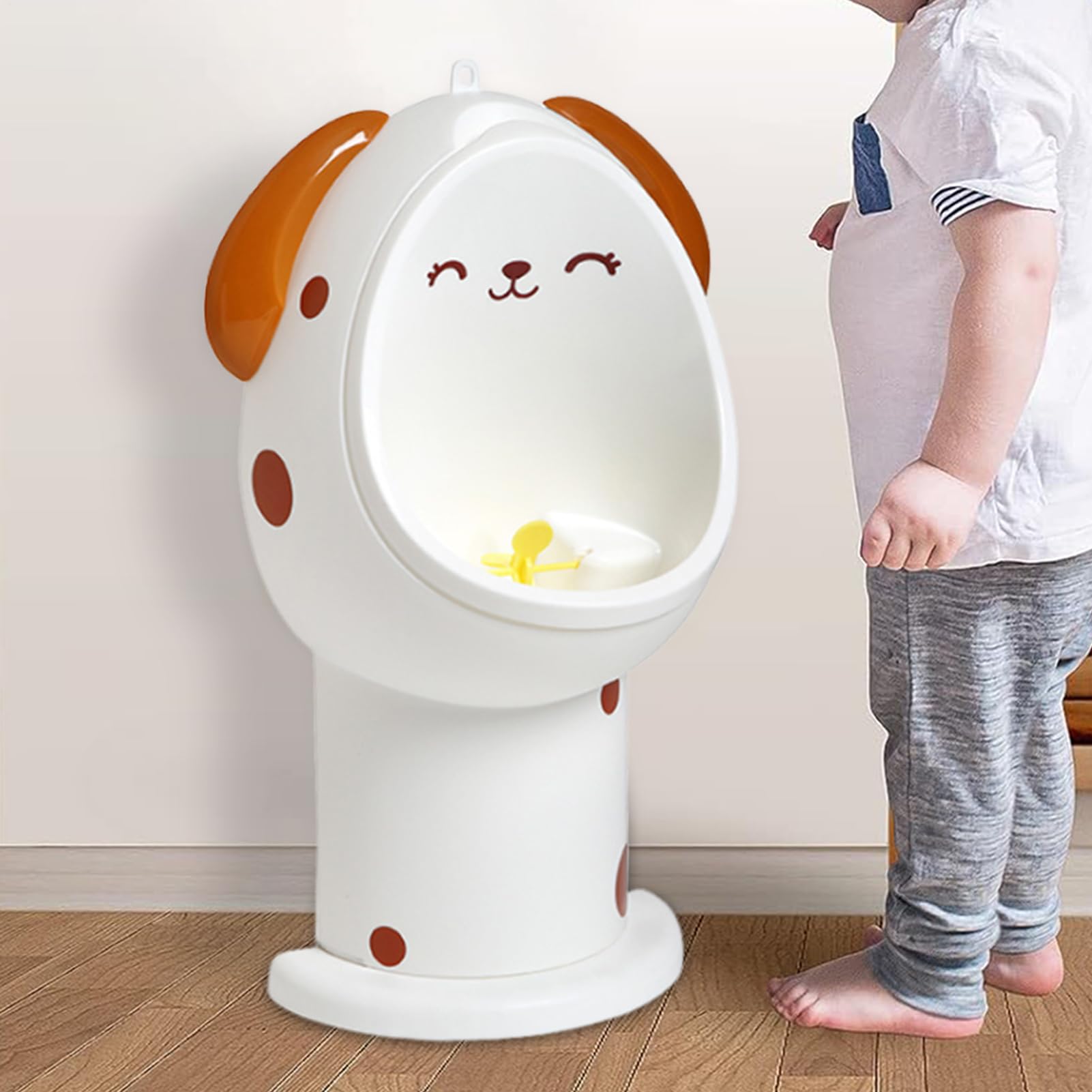 Addestramento per bambini | Vasino da addestramento per bambini | WC regolabile con animale pipì, orinatoio staccabile per bambini con mulino a mirante per bambini da 1 a 6 anni