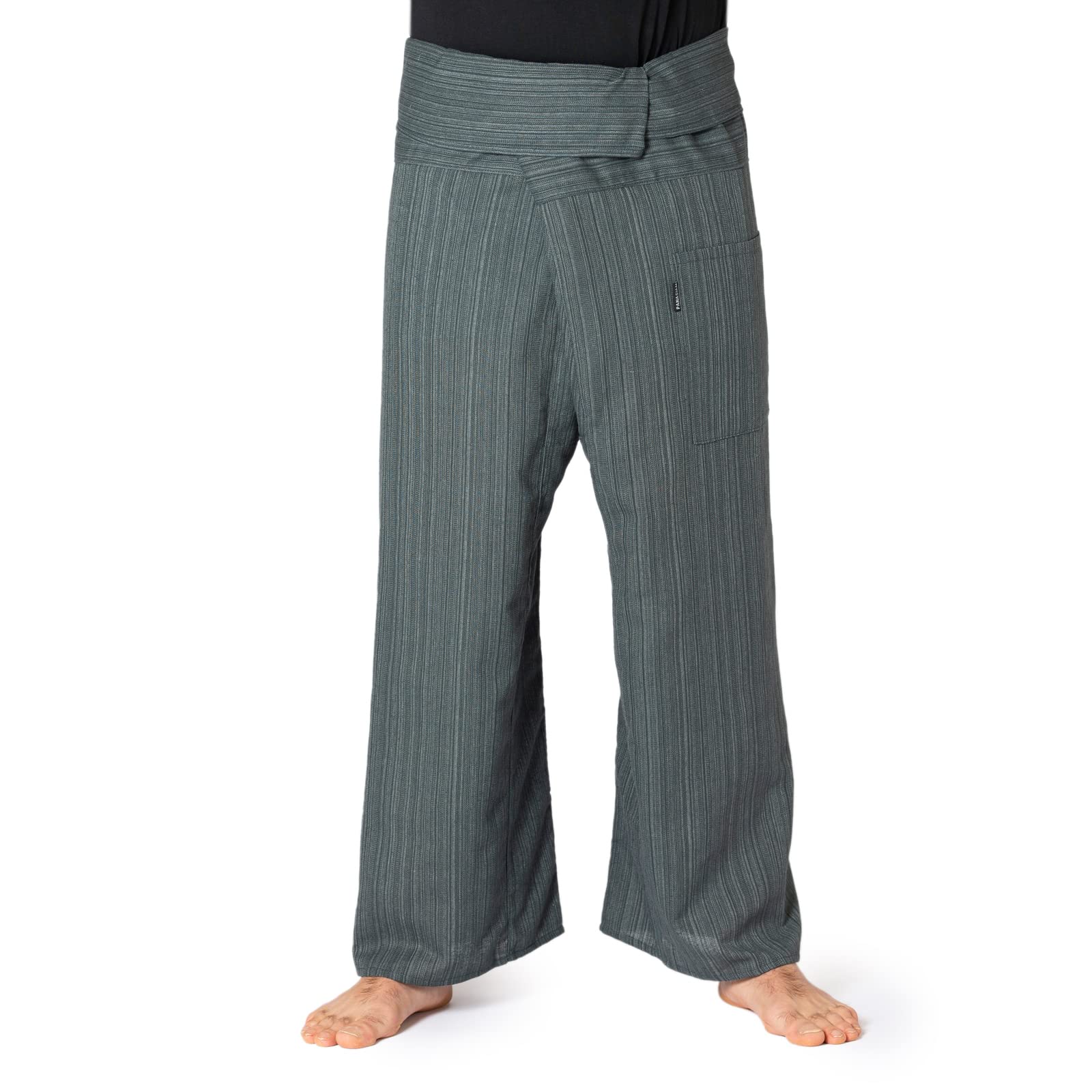Panasiam Unisex Dark Grey Fisherman Pants Lini D.grey