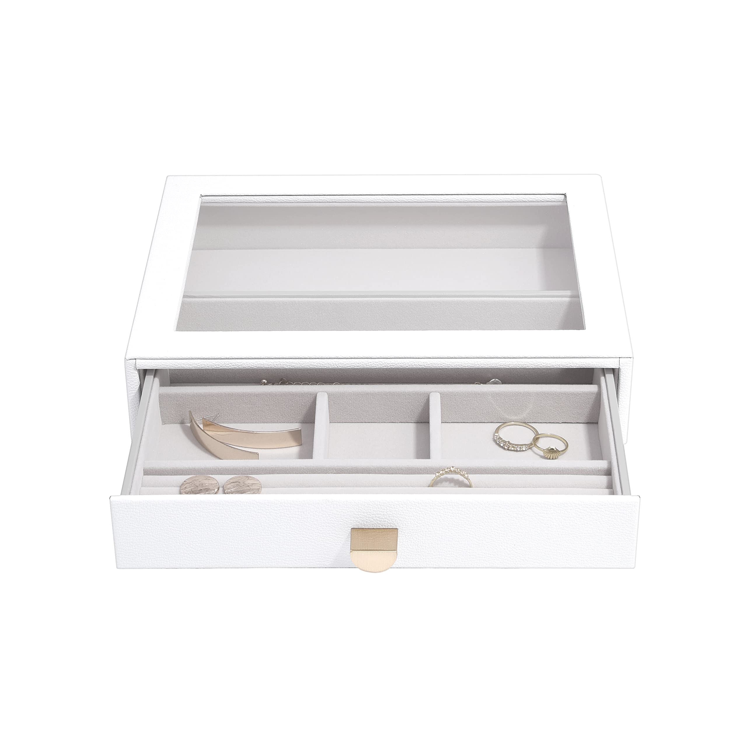 Stackers Pebble White Classic Jewellery Box Display Drawer