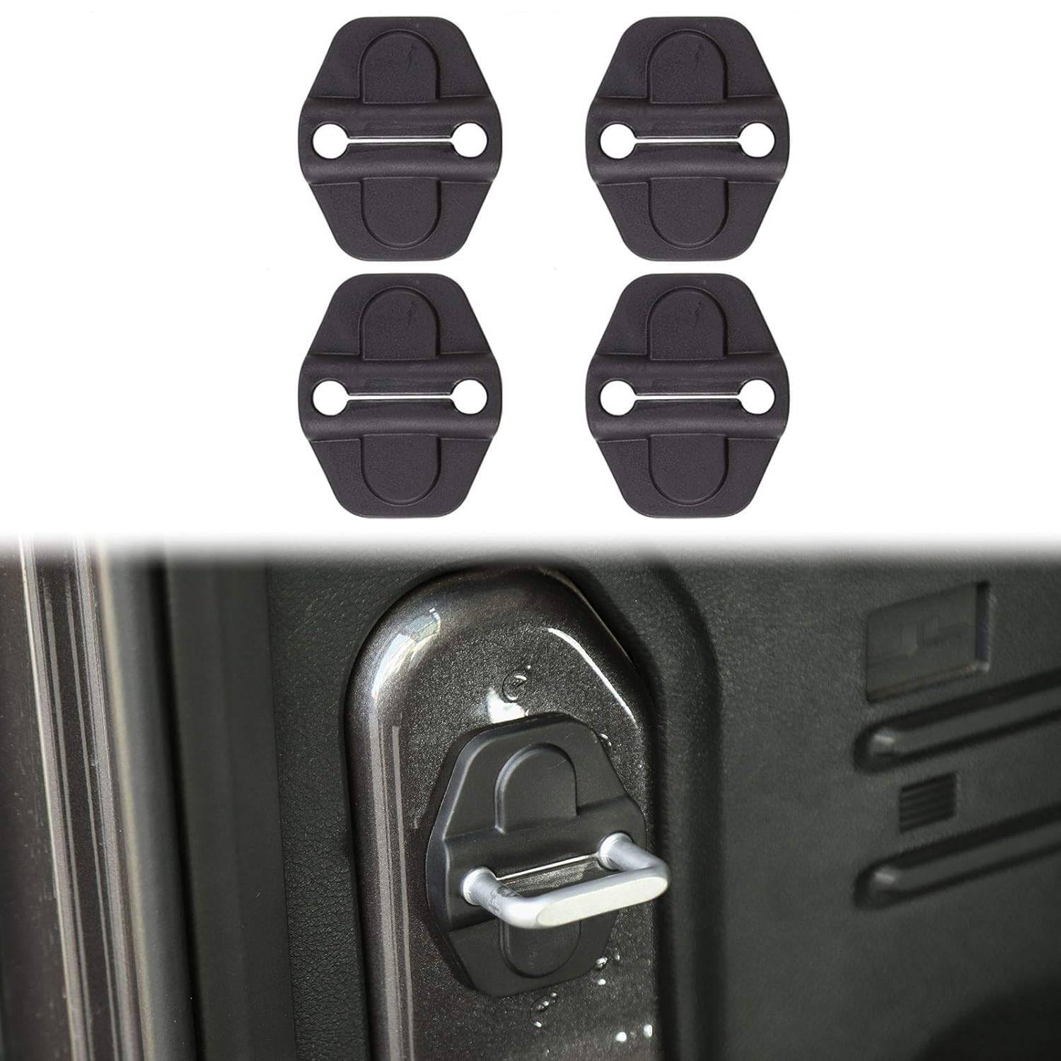 Amazon.com: Voodonala for JL Door Lock Cover Buckle Decor Trim for