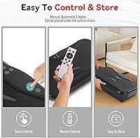 Vista 4 de Whole Body Vibration Plate Exercise Machine – Power Vibrating Plate for Lymphatic Drainage Weight Loss, Shake Plate Exercise Platform with Touch