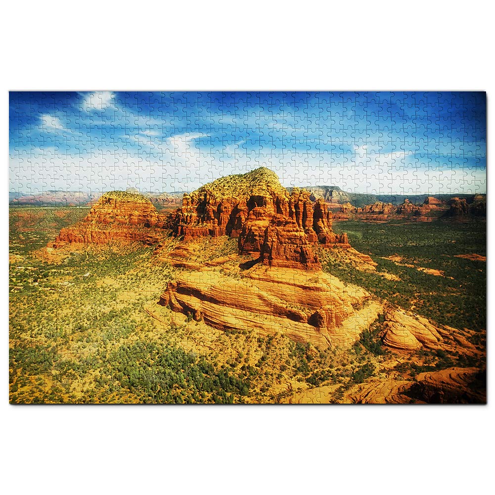 USA America Sedona Arizona Puzzle 1000 pieces puzzle adults game graphic travel souvenir 26x38CM