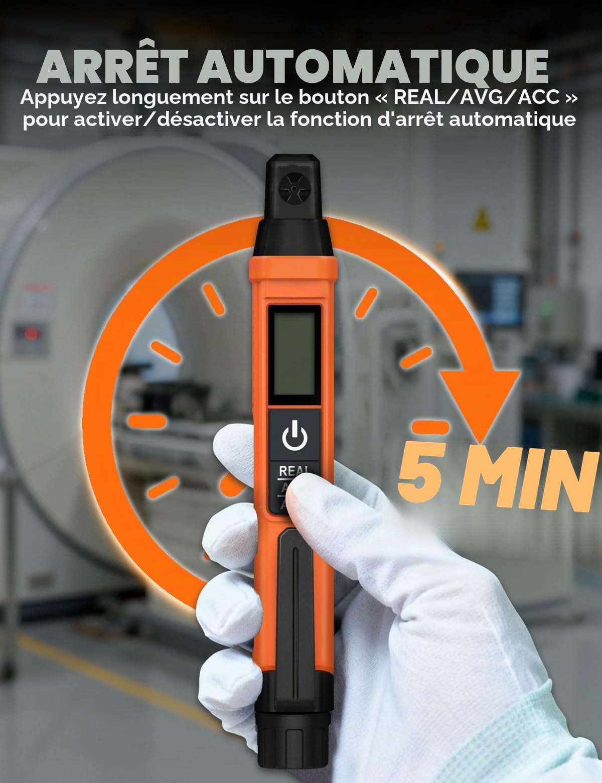 Détecteur de rayonnement nucléaire Portable avec alarme sonore et visuelle, dosimètre de rayonnement à unités de dosage commutées, Compteur Geiger Rayons ND01 pour Beta β Gamma γ X-ray