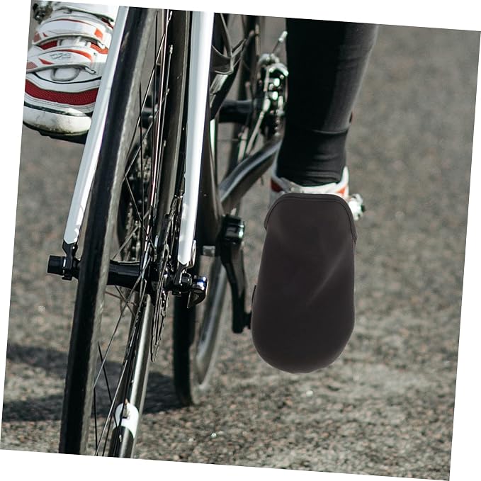 Cubrezapatos para ciclismo BESTonZON negros miniatura 9