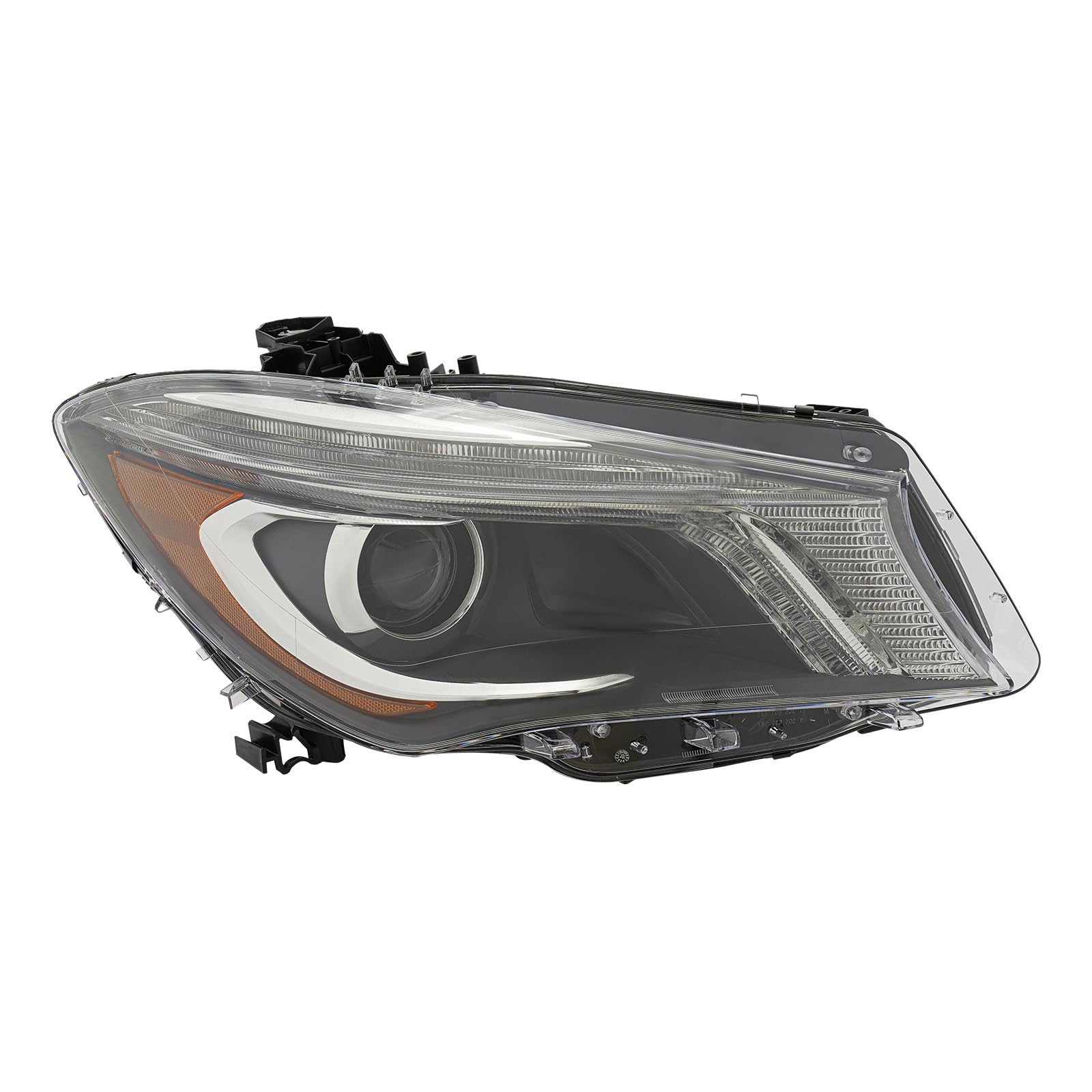 Xenon Headlight Assembly for 2014 2015 2016 for Mercedes-Benz CLA-Class C117/CLA45 AMG/CLA180/CLA200/CLA250 w/Factory Models Only, Front Passenger