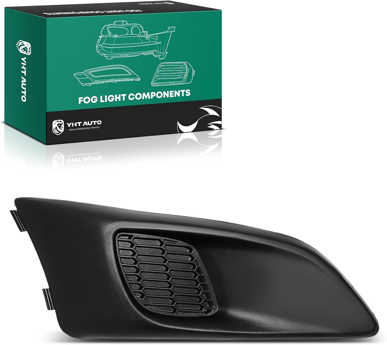 YHTAUTO Fog Light Cover Fits Chevrolet Sonic 2012-2016 Front Bumper Fog Light Bezel Trim Right Passenger Side