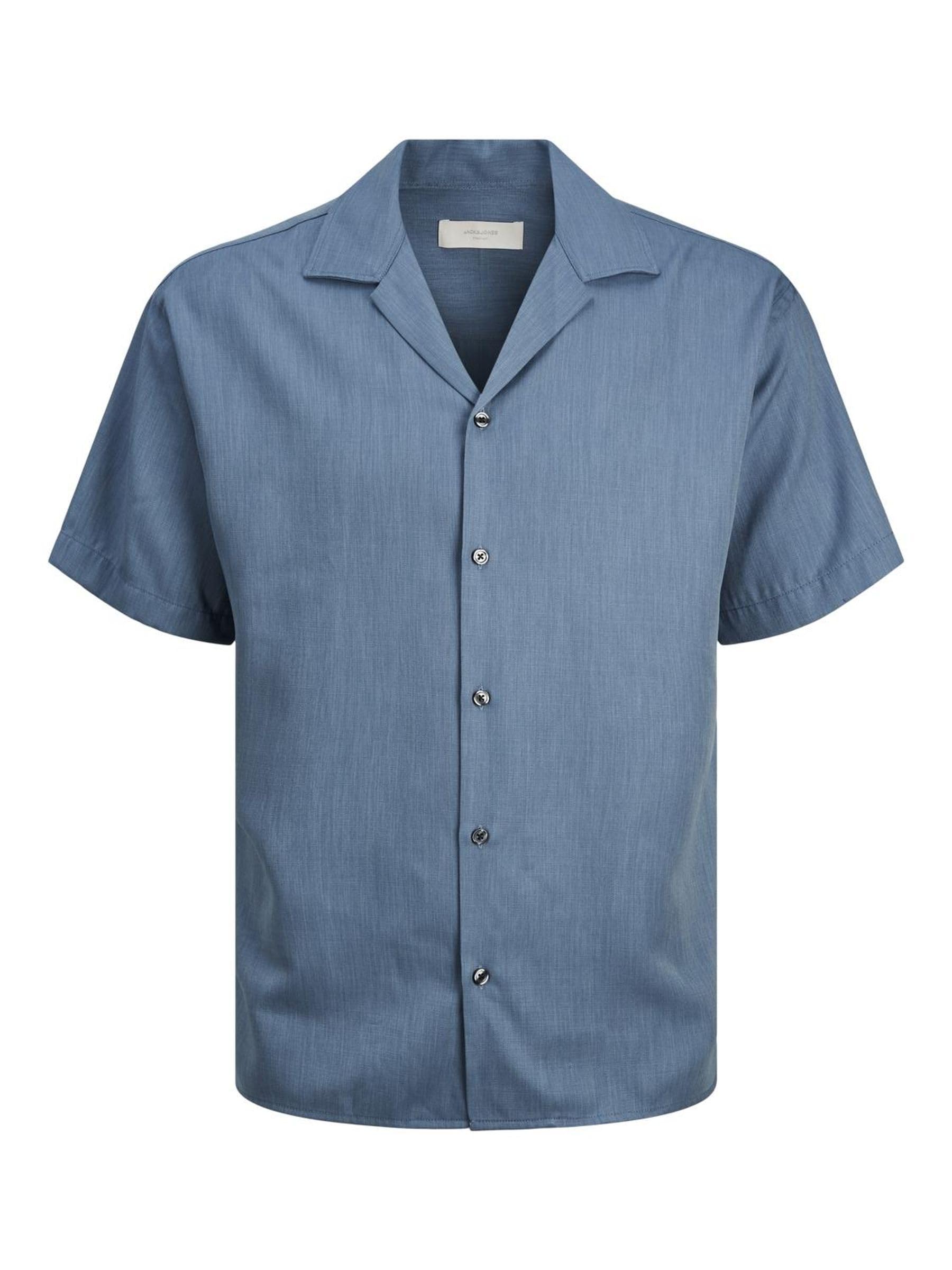 JPRCCAARON TENCEL RESORT SHIRT S/S SN Gömlek Erkek