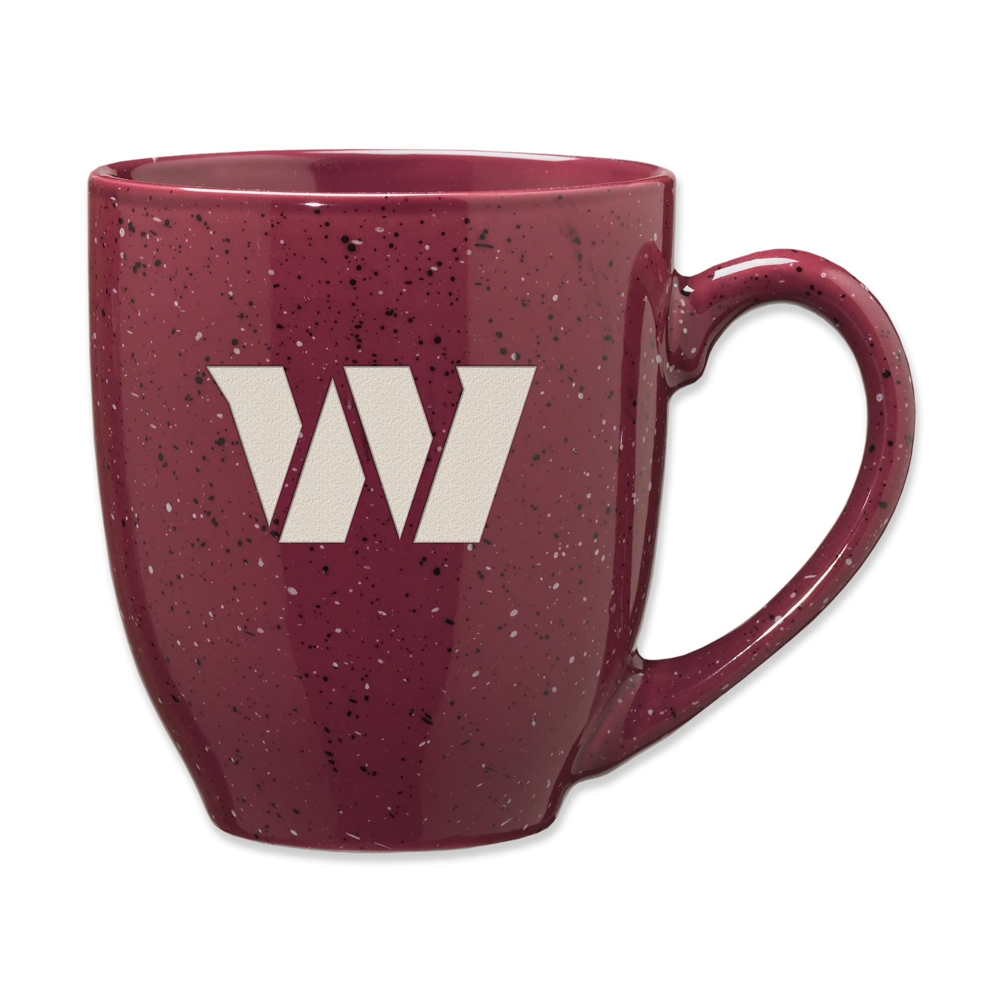 Rico Industries NFL Football 16 oz Team Color Laser Engraved Speckled Ceramic Coffee Mug