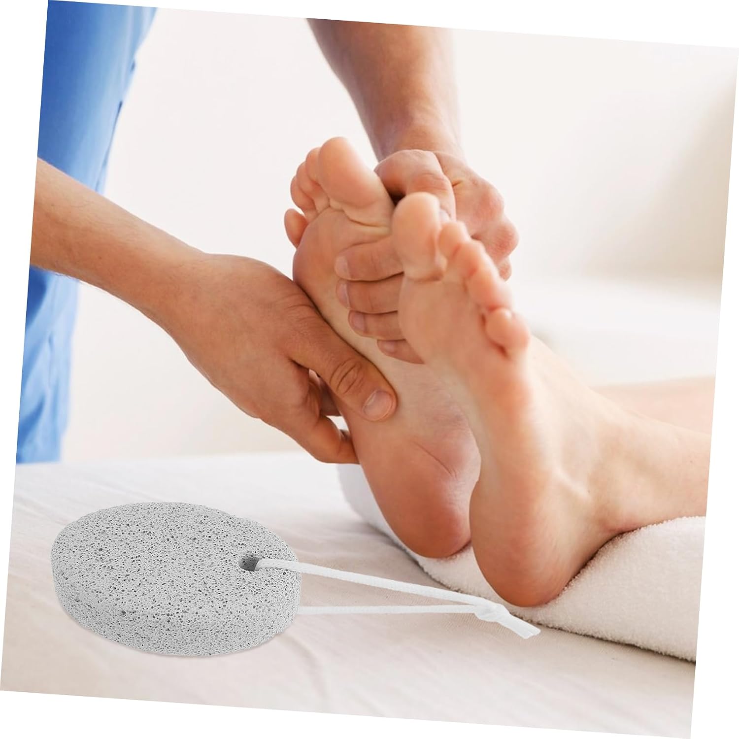 8pcs Foot Care Tool Pumice Stones for Callus Removal and Dead Skin Exfoliation Portable Foot Rubbing Scrubber for Smooth Pedicure and Hand Care