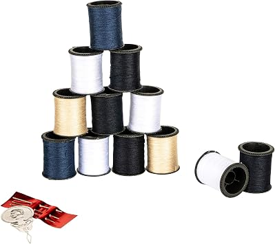 SINGER 60659 Hand Sewing Polyester Thread, Assorted Single