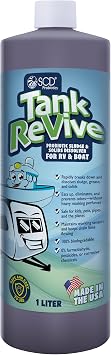 Tank ReVive for RV and Boat Tanks - Probiotic Sludge Cleaner, 1 Liter