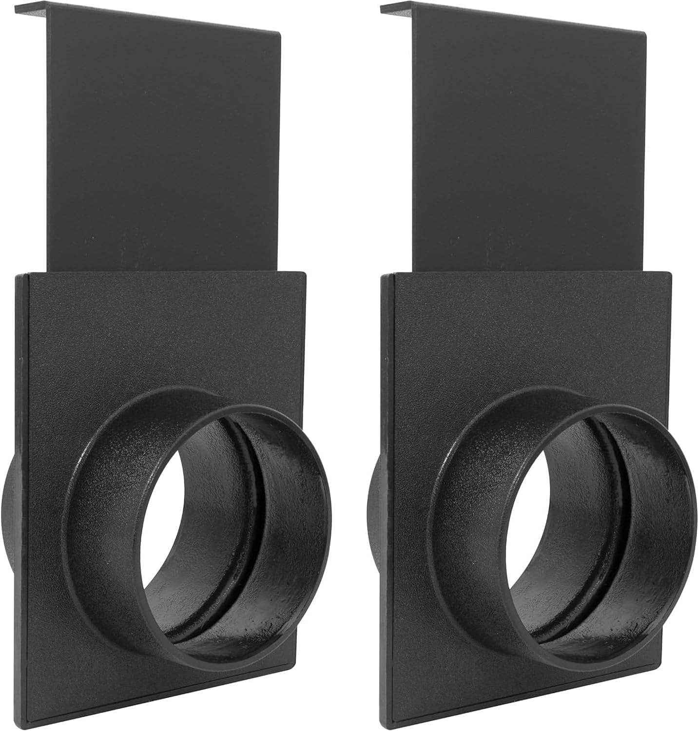 Fulton 2-1/2 inch Blast Gate - Double Sided Tapered Ports - Airflow Control Dust Collection Fittings for Shop Vacuums and 2-1/2" Hose - (6 Pack)