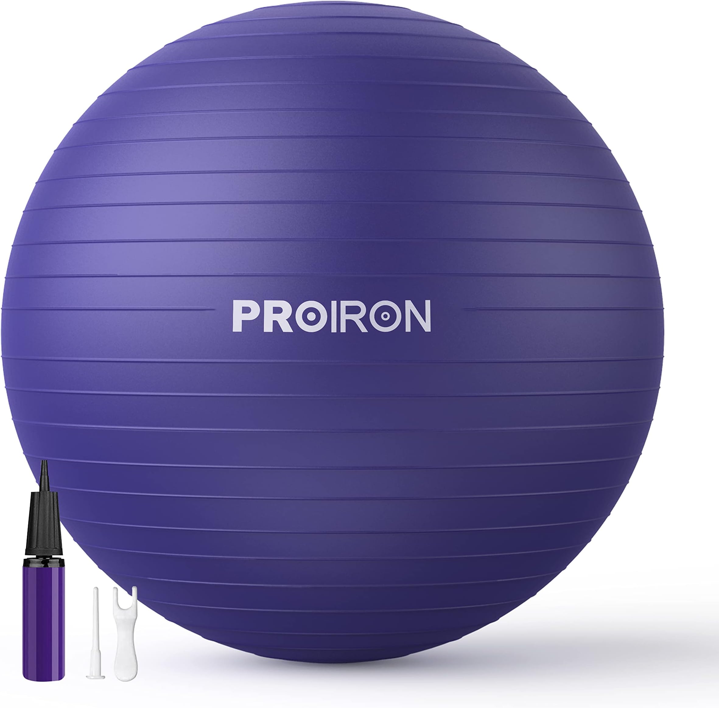PROIRON Extra Thick Exercise Pregnancy Ball 55cm 65cm 75cm, Anti-Burst Gym Ball, Swiss Ball with Pump for Yoga, Labour, Pilates, Fitness, Stability