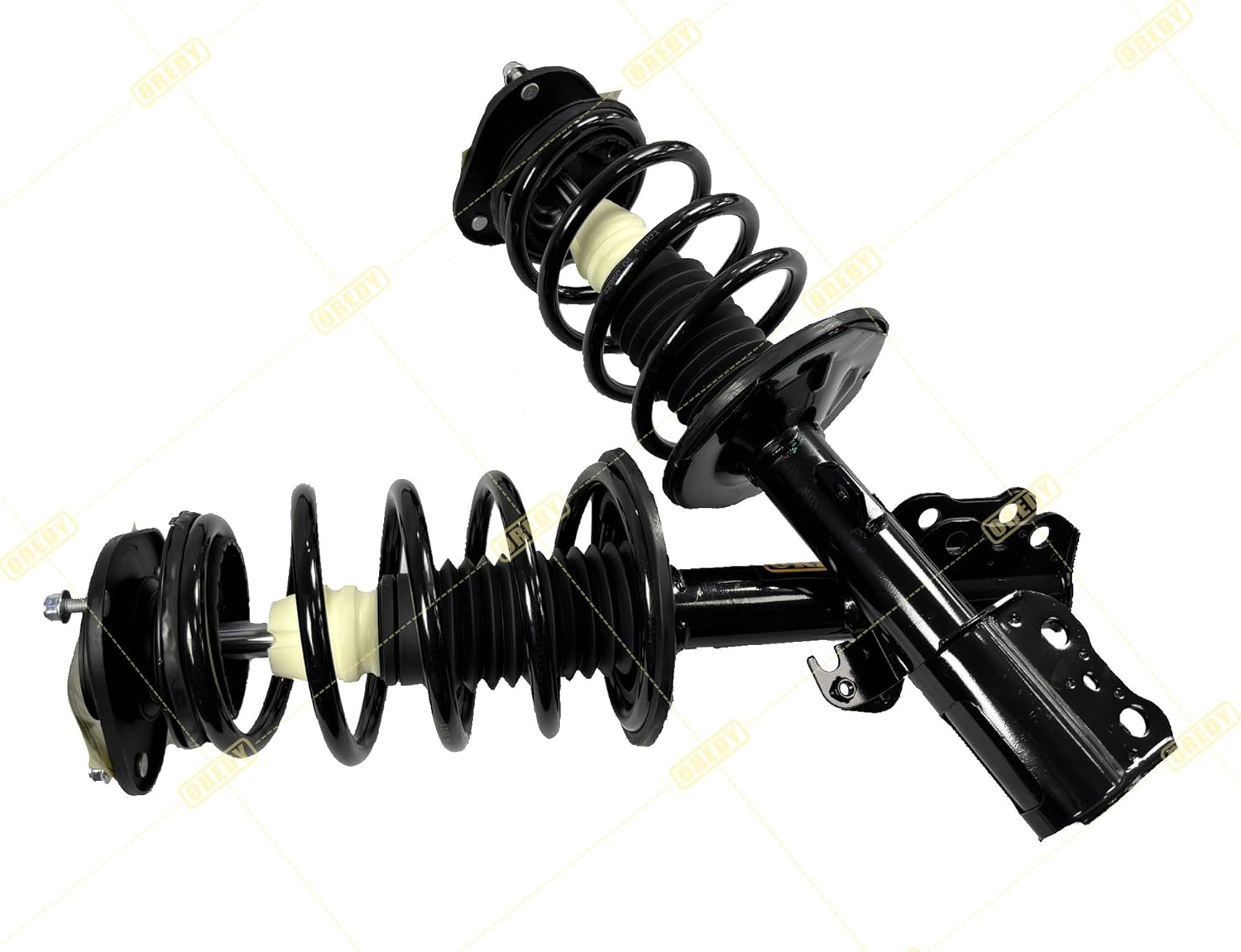 OREDY Front Struts w/Coil Spring Assembly & Sway Bar Links Kit for 2003 2004 2005 2006 2007 2008 Toyota Corolla Complete Strut Shock Absorber - Replace #172114 172115 K90433(4PCs)