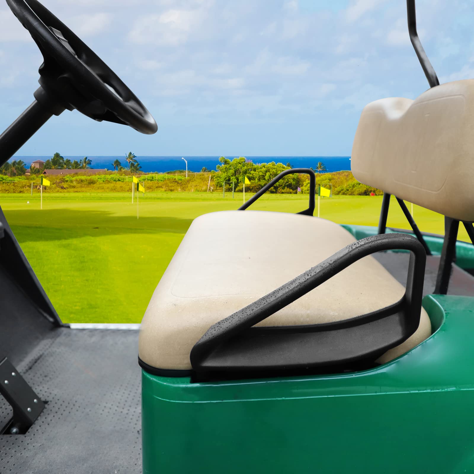 Roykaw Accoudoir de voiture de golf côté conducteur et côté passager pour modèles EZGO TXT à partir de 1994, remplace OEM # 71701-G01, 71702-G01
