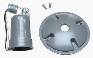 Hubbell-Bell 5624-5 4' Round Single Lampholder For 75-150 Watt Par 38 Lamps