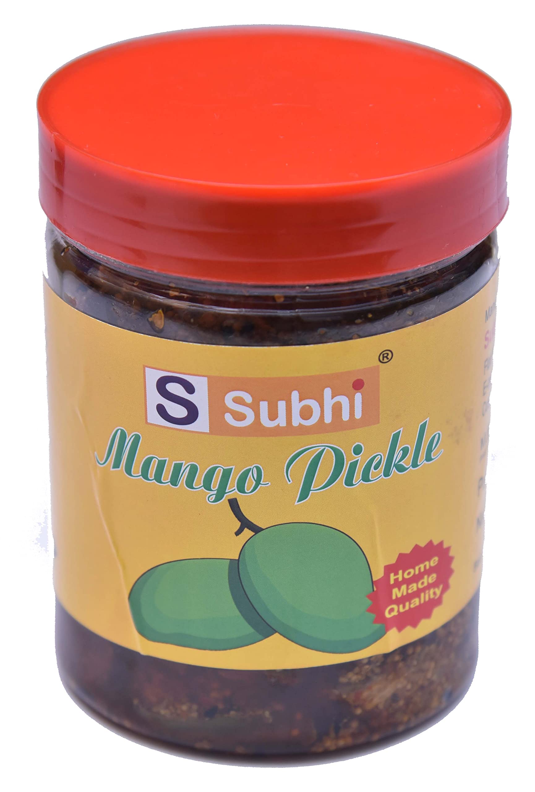 Homemade Mango Pickles | Home Made Mango Pickle | Ramkela Best Mango Pickles | 400g | Organic Home made, Without Preservative, Less Oil by Subhi