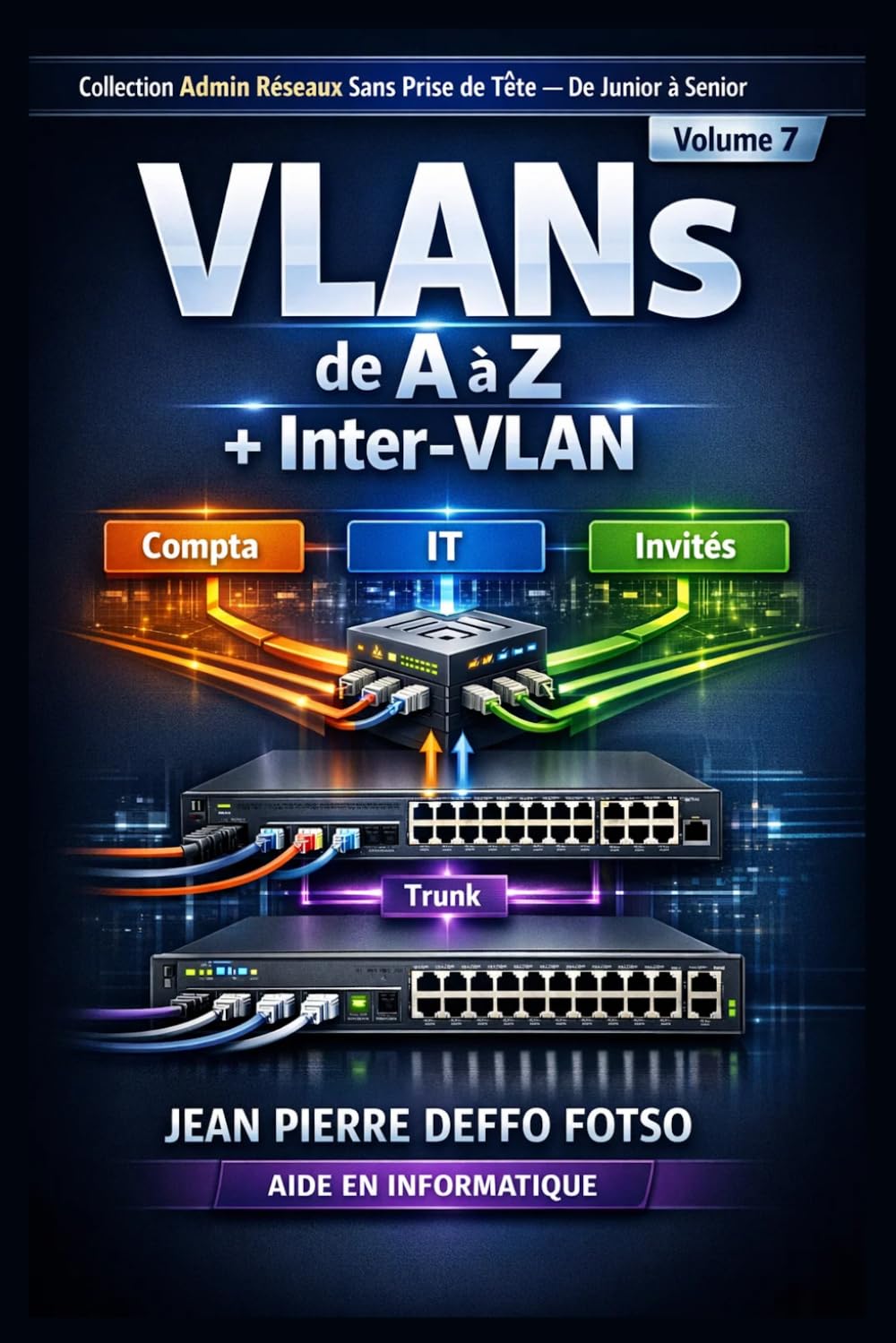 Collection Admin Réseaux Sans Prise de Tête De Junior à Senior, Volume 7 VLANs de A à Z + Inter-VLAN