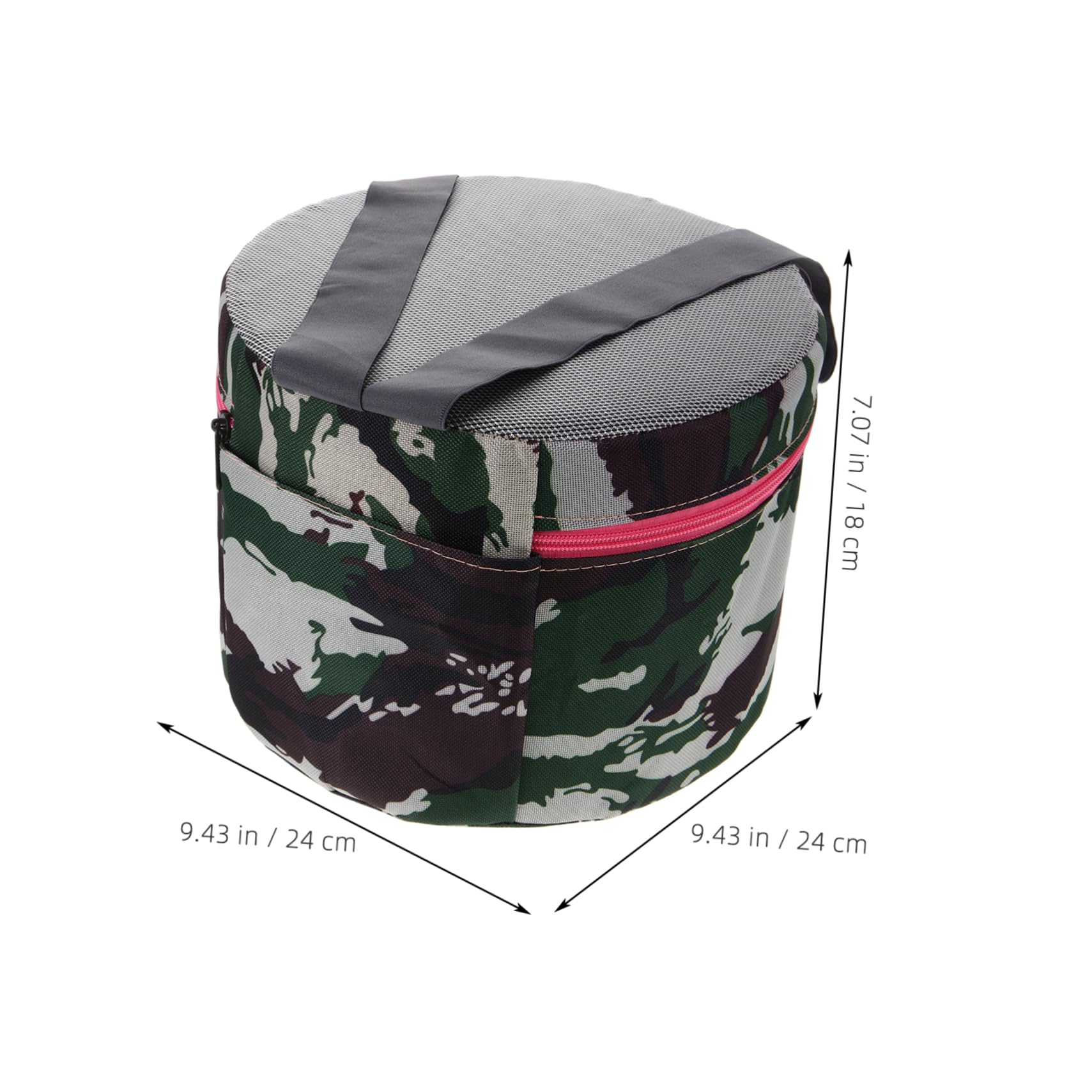 Tabouret de Jardinage Portable Structure Stable en Plastique et Tissu Coton, pour Activités Extérieures et Travail Jardin, Léger et Pratique Couleur Aléatoire