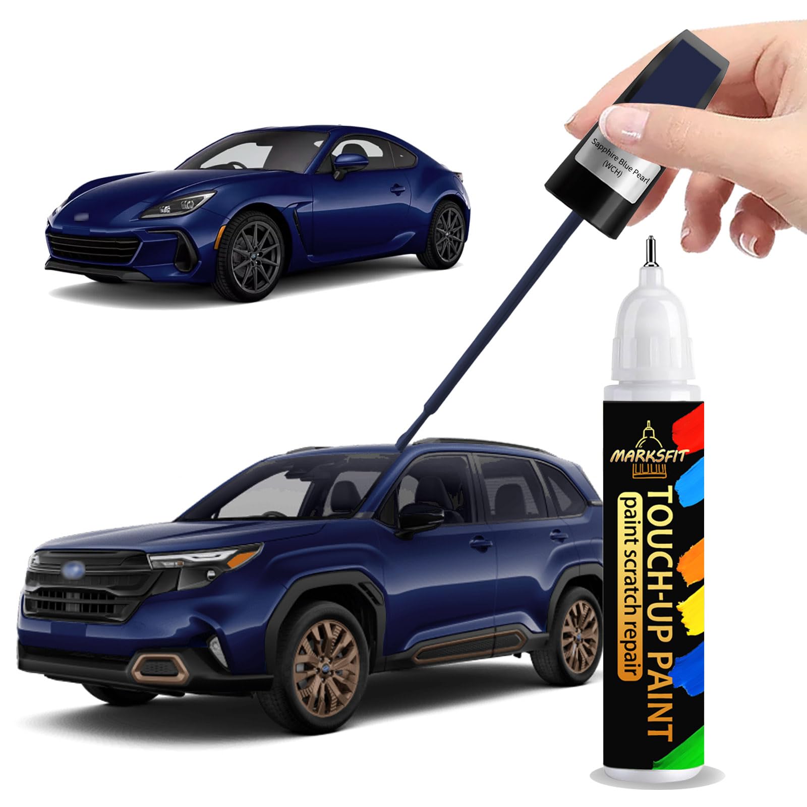 Amazon.com: Sapphire Blue Pearl(WCH) Touch Up Paint For Subaru